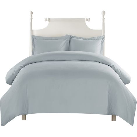 1 Ensemble de couette, coton imprimé doux, respirabilité excellente, bordure 5cm, tailles Twin Queen King (1/5)