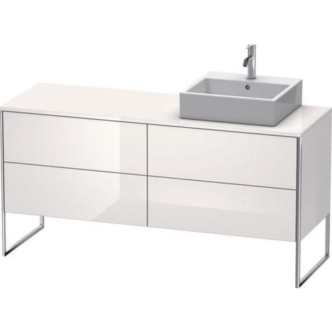 Duravit XSquare mueble bajo lavabo consola, apoyado en el suelo, (1/2)