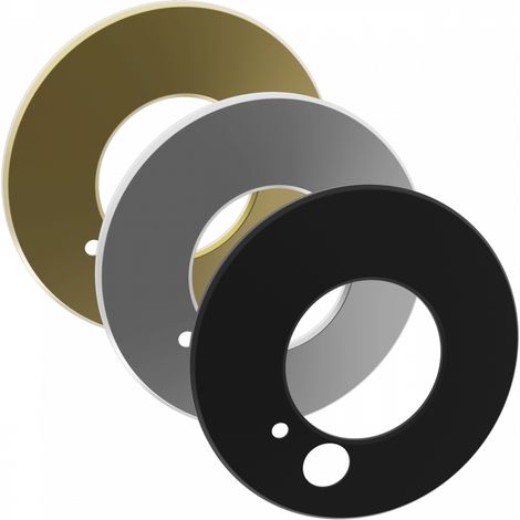 Collerette Fixe Ronde interchangeable pour Spot LED Détecteur RE2020 V2