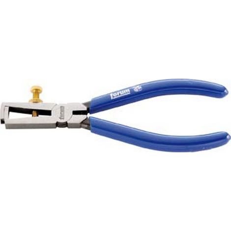 Strippaggio Pinze, Teste Lucidate, Guaina Supporto In Plastica, Acciaio Al Cromo Vanadio, Lunghezza : 160 Mm, Valori Strippaggio Ø 5 Mm