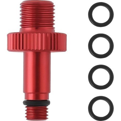 bicycle air valve adapter compatible with IFP, compatible with Rochshox shock, compatible with DT Swiss fork and shock absorbers, compatible with DT Swiss MXM (1/5)