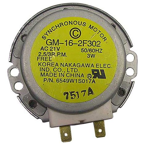 MOTEUR ENTRAINEMENT PLATEAU 21 V POUR MICRO ONDES   LG - 6549W1S011A