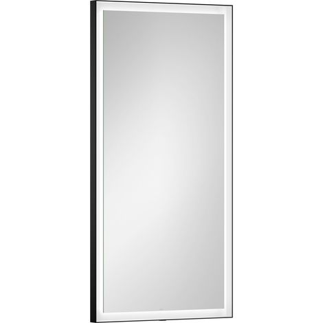 LAUFEN YVA Spiegel, umlaufende indirekte LED-Beleuchtung, (1/2)
