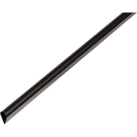 ALBERTS Klemmprofil, PVC schwarz, LxBxS 2000 x 15 x 0,9 mm (1/3)