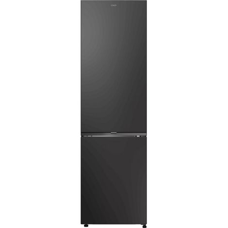 Réfrigérateur combiné 60cm 409l nofrost noir mat - Candy - ECN2CQTEB206 (1/4)