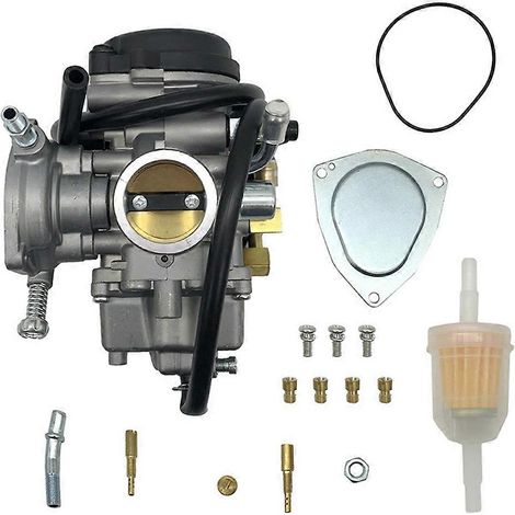 Carburateur pour quad 300 LTF300F 2003-2007 (référence 606-077, avec élément filtrant à carburant) (1/5)