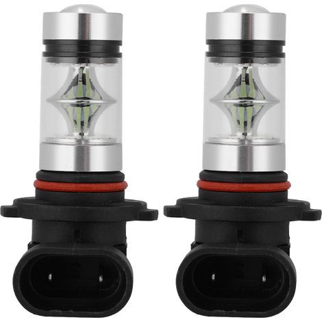 2pcs 9005 H10 9145 8000K Ice Blue 100W LED 8000K Ice Blue LED Ampoules antibrouillard Ampoules Lampe antibrouillard (1/5)