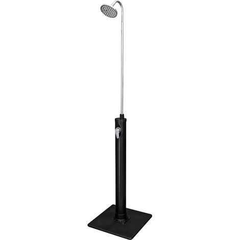 Maison Exclusive - Gartendusche Solar Flow Schwarz 8 L (1/5)