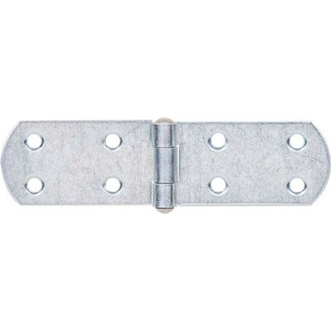 GAH Alberts Kistenband mit vernietetem Stift L 135mm Stahl roh, gelb galv. verz (1/3)