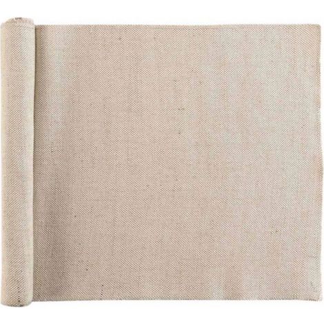 Chemin de Table en Jute "Tessi" 35x140cm Beige (1/4)