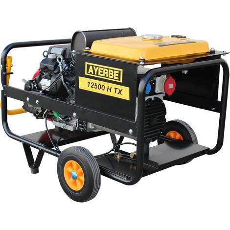 AYERBE - 5418060 - Groupe électrogène 12500 H TXE - HONDA avec démarrage électrique Moteur HONDA GX-620