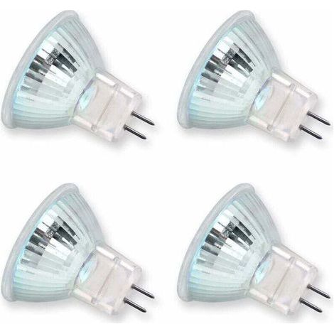 4er-Pack MR11 GU4 2W LED-Strahler, Kaltweiß 6000K, 200LM, entspricht 10W-20V Halogen, AC/DC 12V-24V (1/4)