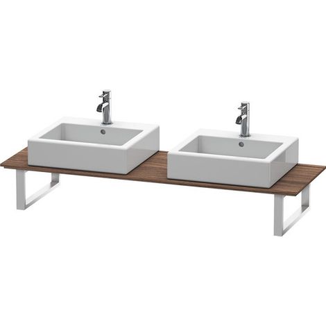 Consolle Duravit X-LARGE 550x800x24mm noce scuro