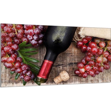 protège-plaque de cuisson en verre 90x52 Vin (1/5)