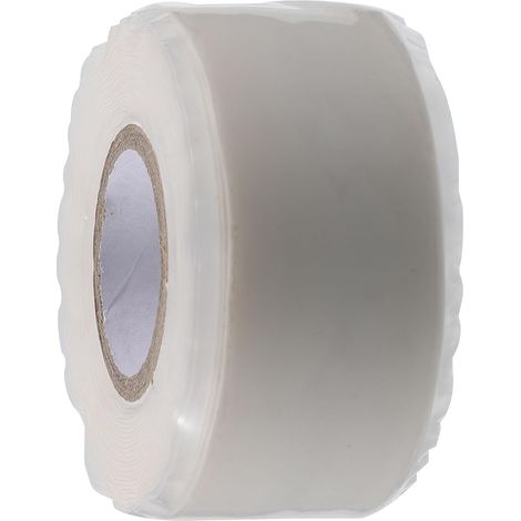 jojofuny Cinta Adhesiva de Goma Silicona Color Claro para Sellado (1/5)