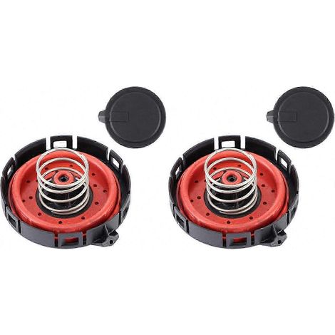 Régulez la pression du carter pour des performances fiables grâce à cette valve PCV double, compatible avec les modèles E53, E60, E63, E65, 545i, 550i, 650i et 745Li 11127547058 (1/5)