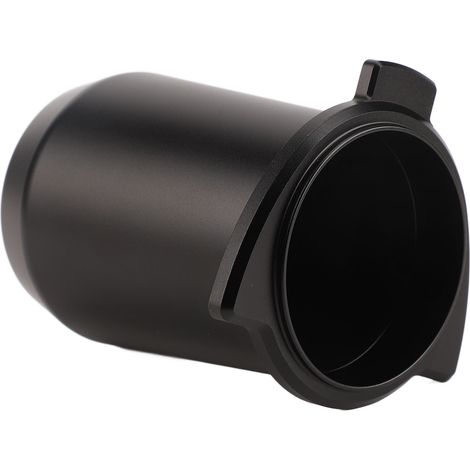 54 mm Kaffeemessbecher aus Aluminiumlegierung, kompakt und leicht, spritzwassergeschützt, kompatibel mit Breville 8 (schwarz). (1/5)