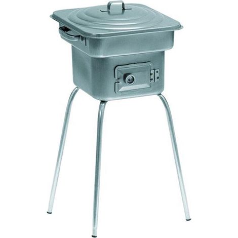 Forno alto pic-nic fornacella in lamiera a carbone carbonella barbecue (1/4)