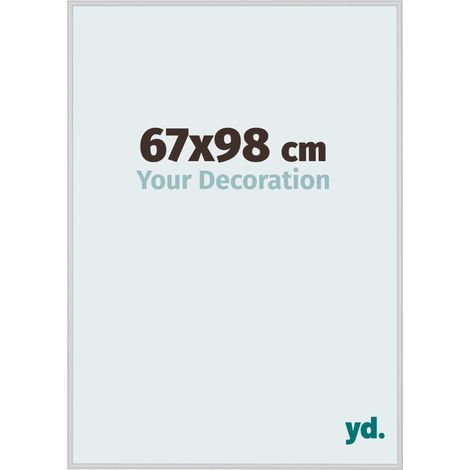 yd. - Cadre photo 67x98 - Argent Mat - Aluminium - Miami (1/5)