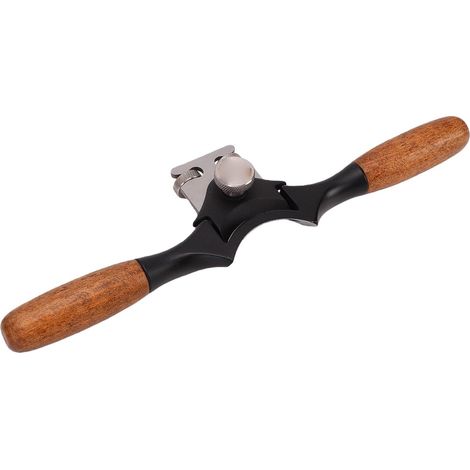 Adjustable Hand Plane for Woodworking, 42mm Blade with Aluminum Body, Rosewood Handle for Shaping Curved Wood, Carving and Smoothing (1/5)