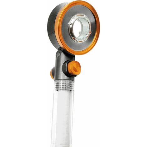 Venteo – Pommeau de douche haute pression anti-calcaire – 3 jets filtrants – Économiseur d'eau – Installation rapide et universelle
