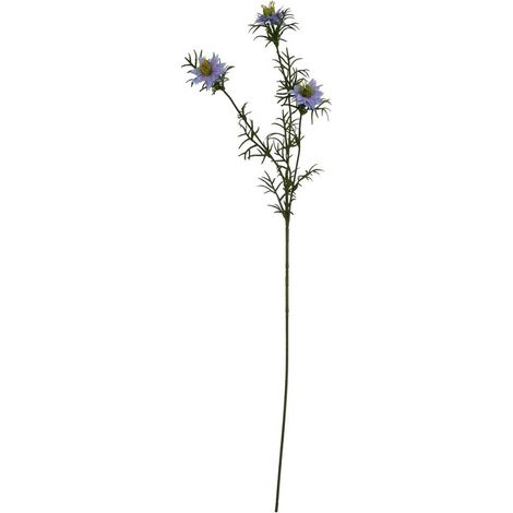 The Natural Garden Collection Nigella Love In A Mist - Plastic - L9 x W9 x H68 cm - Purple