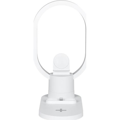 Lampe - HOME DECO FACTORY - LED - Chargeur Induction - Blanc (1/5)