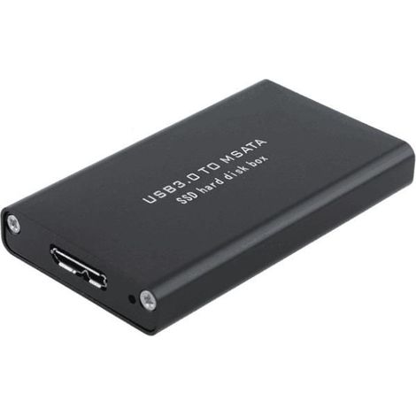 Box esterno CoreParts per SSD da mSATA a USB 3.0, modello MSUB3302