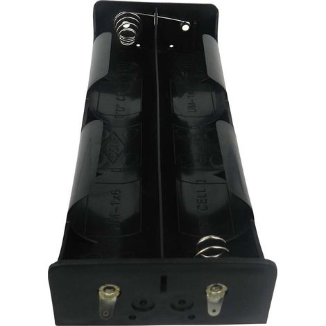 Porte-pile 6 x RS PRO D ( Prix pour 1 )