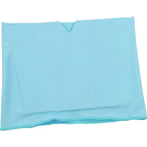 Bandeau froid anti-migraine, léger et ajustable, chapeau rafraîchissant double couche extensible pour soulager les maux de tête à la maison, bleu. (1/5)
