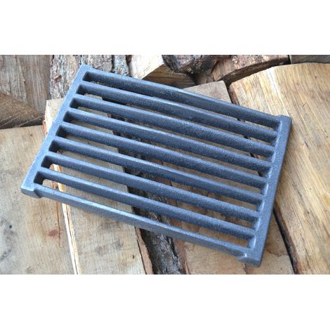 CA164 - 30 x 19,8 cm - Gusseiserner Rost für Herd, Kamin, Küche (1/5)