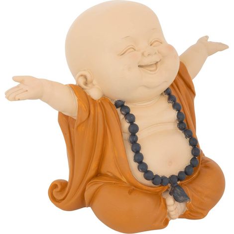 Buddha Baya H.16cm Harz sortiert -