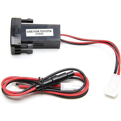 Chargeur rapide pour voiture, UTV ou caravane, avec 2 ports USB et répartiteur de courant 12 V-24 V. Adaptateur secteur. (1/4)