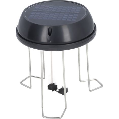 Brassage d'eau solaire 5V 0.5W panneau solaire remous avec support pour abreuvoir oiseau bassin jardin déco ultra silencieux (1/5)