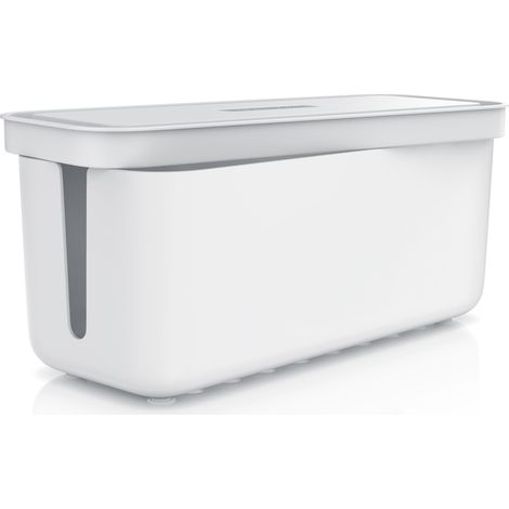 BEARWARE Kabelbox mit Gummifüßen Kabelmanagement / Kabelordner / Ladebox (1/5)