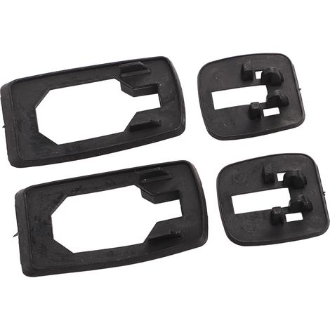 4PCS Joint de Poignée de Porte Étanchéité Robuste Silencieux Antiusure Avant Arrière Gauche Droite Compatible III 3 (1/5)