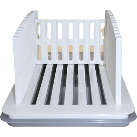 Slicer de manuel, machine à à, Panneau à découper pour comptoir pour sandwich, Guide du fait maison pour couper le tranchage, avec largeur et épaisseur réglables (1/5)