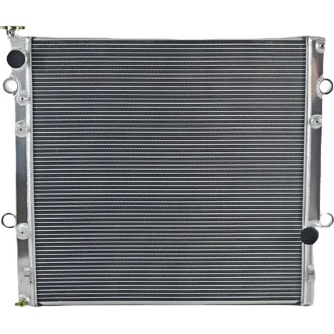 Radiador de aluminio, compatible con Lexus GX460, motor V8 de 4.6L, diseño ligero, eficiencia de refrigeración mejorada. (1/3)