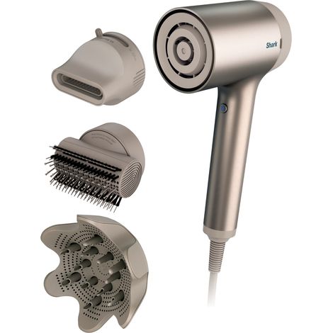 Shark STYLE iQ HD120SLEU sèche-cheveux 1600 W Champagne (1/4)