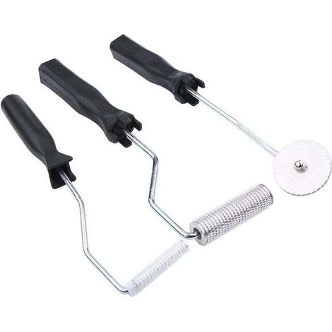 Burbujas disposal rod, 3 pieces of glass fiber burbujas paleta, DIY accessories for FRP resin and air burbujas elimination (1/4)