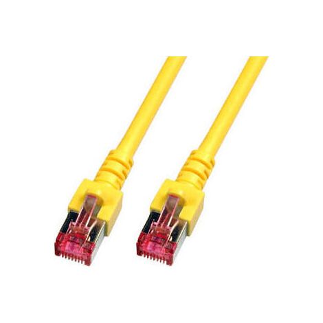 Efb elektronik 1m cat6 s/ftp cable de red amarillo
