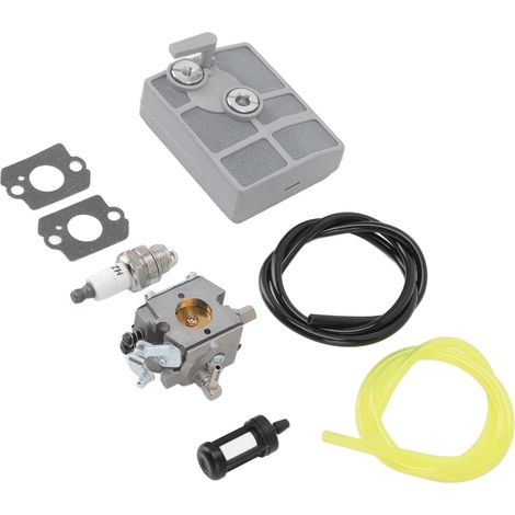 Kit de Révision Carburateur avec Filtre à Air, Filtre à Essence, Bougie et Joints pour Tronçonneuses STIHL 030AV, 031AV, 032AV (1/5)