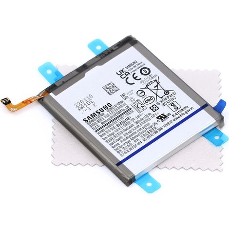 Batterie pour d'origine EB-BS901ABY pour Samsung Galaxy S22 (S901B) avec Chiffon de Nettoyage d'écran mungoo multicolore