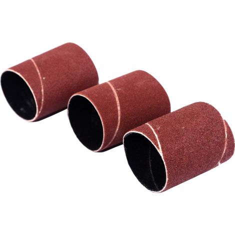 Papel de lija para bruñir rollo de lijadora 45 mm, juego de 3.