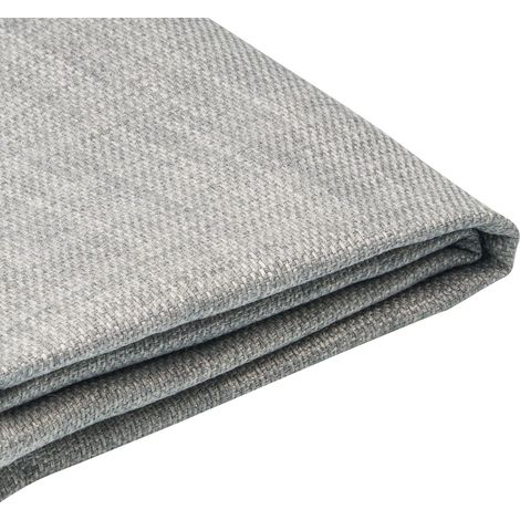 Bed Frame Cover FITOU 90 x 200 cm Light Grey