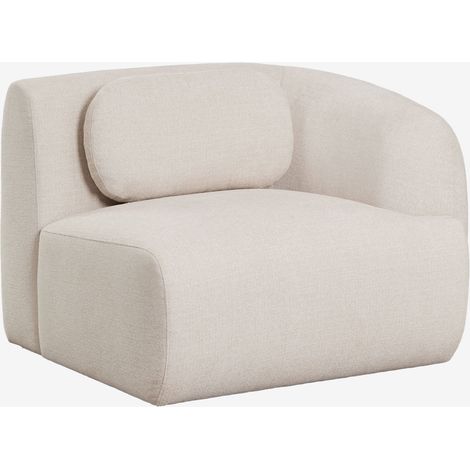 Módulo esquinero derecho para sofá modular en chenilla Coquette SKLUM        (1/5)