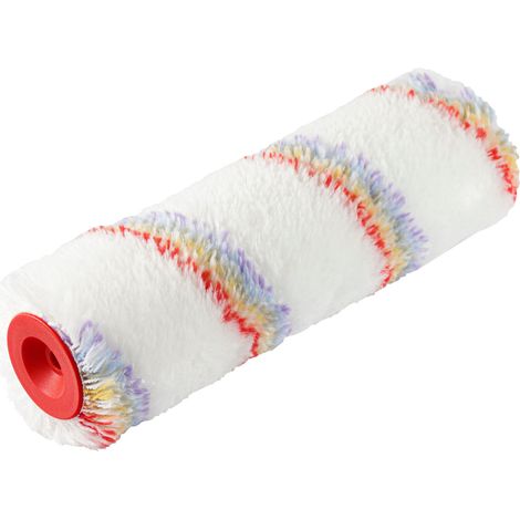 Rouleau de rechange pour peinture sur tissu multicolore 18 mm 150 x 30 x 6 mm Vorstahl (1/4)