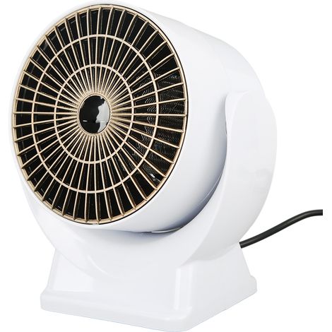 Stilvoller, einfacher und sicherer elektrischer 800-Watt-Tischheizer für Zuhause und Büro. (1/5)