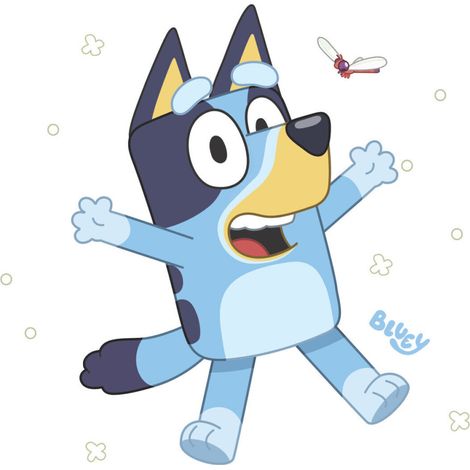 Stickers - Bluey Le Personnage - Hauteur 35,4 cm