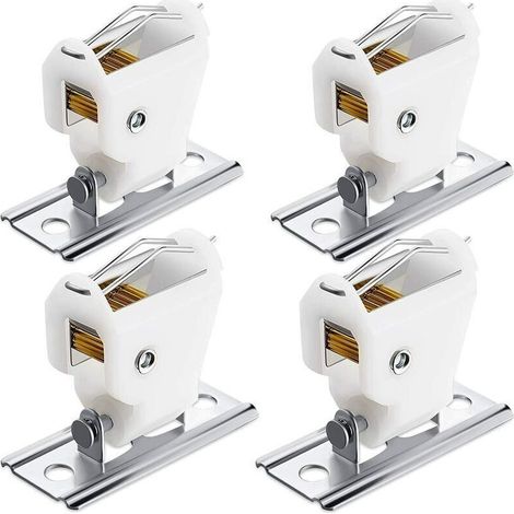 Serrure de cordon pour store romain 4 pièces pouvant contenir jusqu'à 3 cordons (1/5)